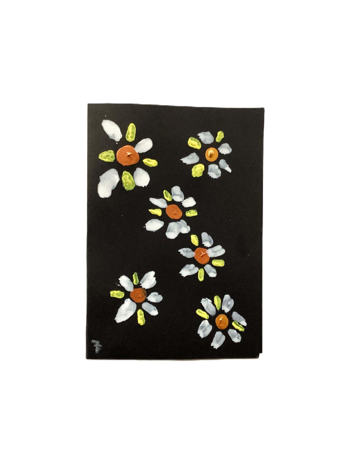 Truly Hand-Painted Art Cards No. 030